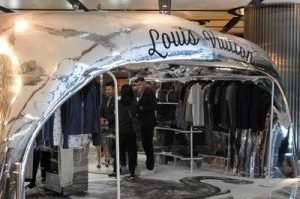 Louis Vuitton pop up store in Sydney