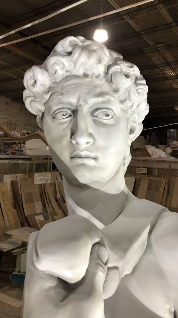 Statue of David Replica 3D Printed by AdSpaceMKT on Massivit 1800