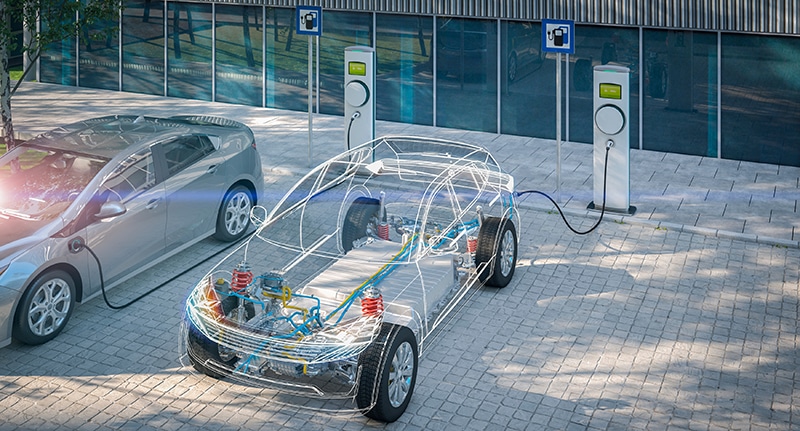 Advancements in Electric Vehicles with Composite Materials: The Role of 3D Printing
